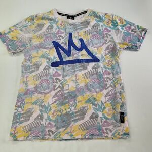 Switch Remarkable Kids XL T Shirt Crown Graphic Graffiti Print‎ Limited Edition
